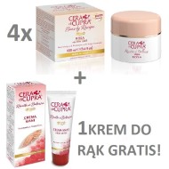 Cera di Cupra zestaw 4xRosa 100ml +Krem do Rąk 