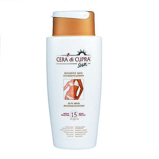 Mleczko Przeciwsłoneczne  SPF15 Cera di Cupra 200ml