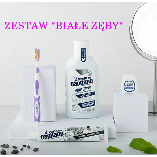 Białe zęby zestaw Pasta del Capitano