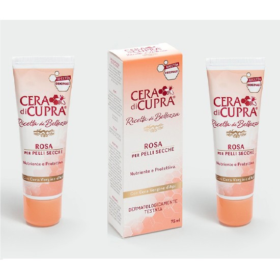 Cera di Cupra ROSA krem do twarzy skóra sucha 3 x 75ml